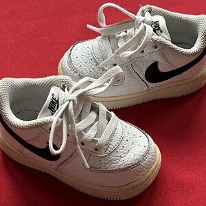 Nike Air Force 1 Low Toddler Boy's Size 5C White AF1 Sneakers Shoes CZ1691-100